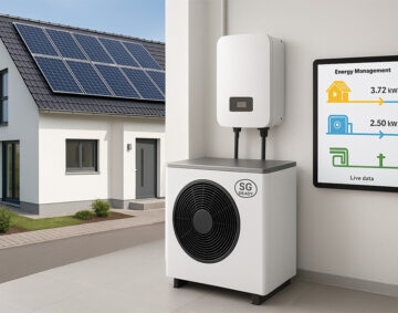 Wärmepumpe mit SG Ready-Steuerung und PV-Anlage – gekoppelt über ein intelligentes Energiemanagementsystem